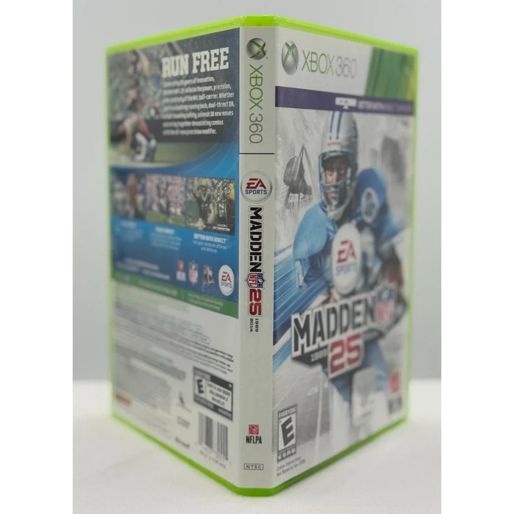 Madden NFL Football 25 2013 XBOX 360 - No Manuel - E for Everyone - Tested